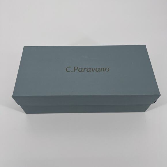 C. Paravano Patent Leather Square Toe Ballet Flat Sz 42 - Picture 3 of 7